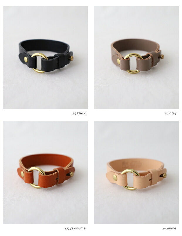 イルビゾンテ  レザーブレスレット  (5472305597)  Leather Bracelet  IL BISONTE(小物)