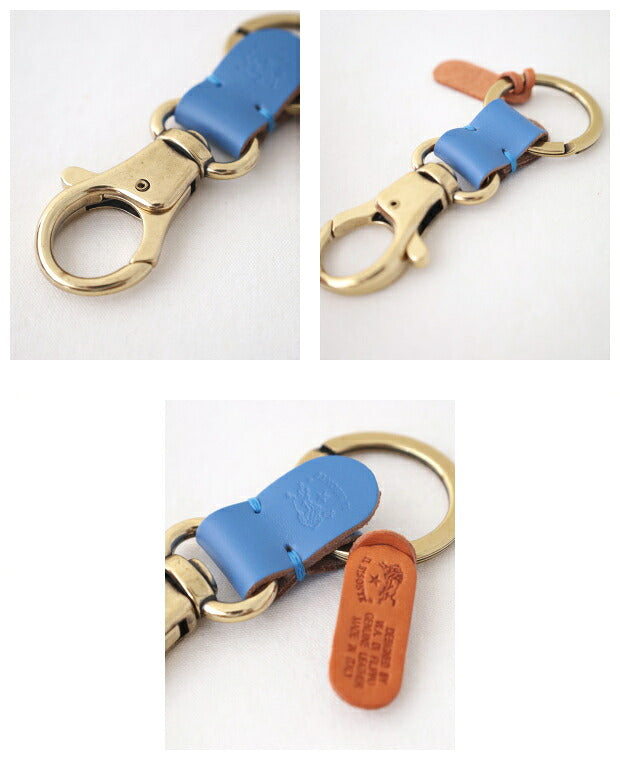 イルビゾンテ   キーリング  (54242305550)  Leather Key Holder  IL BISONTE(小物)