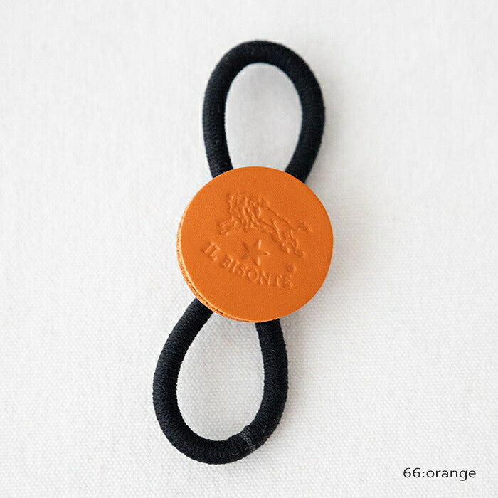 イルビゾンテ  ヘアゴム  (5442404397)  Leather Concho Hair Tie  IL BISONTE(小物)