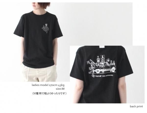 アラパープ プリント半袖Tシャツ (USP-10th) 10th AnniversaryALAPAAP × PLUS USP(メンズ/レディース)
