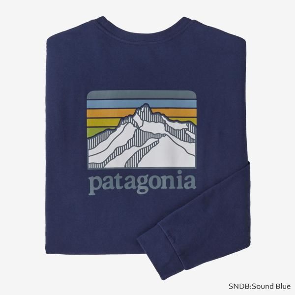 メンズ ロングスリーブ ライン ロゴ<br>リッジ レスポンシビリティー<br> (38517)<br>(メンズ)