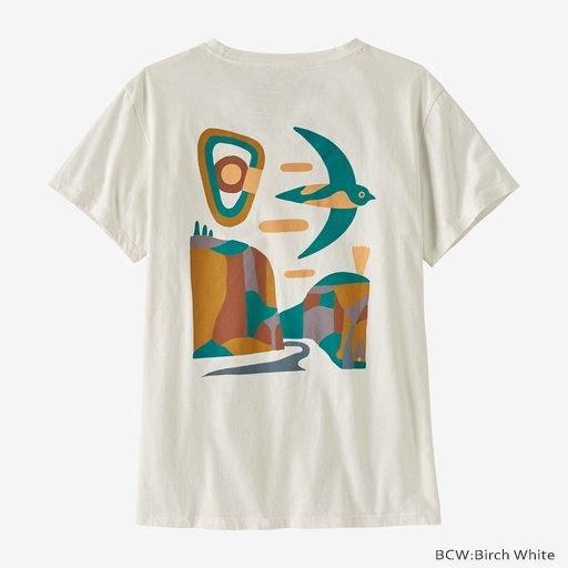 ウィメンズ グラナイト スウィフト<br>オーガニック Tシャツ <br>(37736) <br>(レディース)