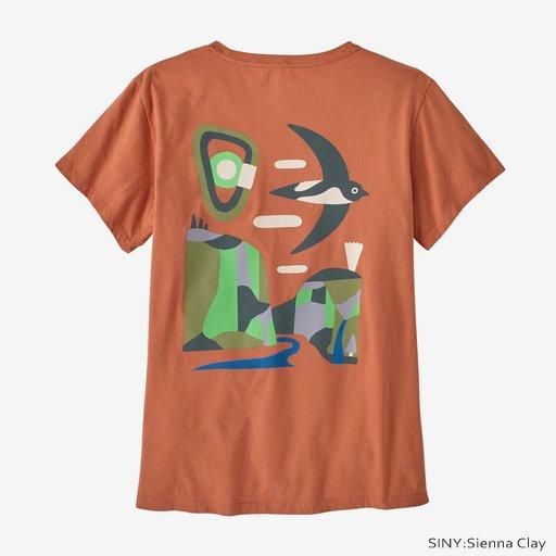 ウィメンズ グラナイト スウィフト<br>オーガニック Tシャツ <br>(37736) <br>(レディース)