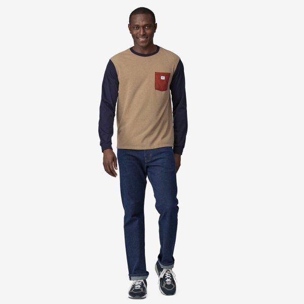 ロングスリーブ ショップ ステッカー <br>ポケット レスポンシビリティー <br>(37763) <br>(メンズ)