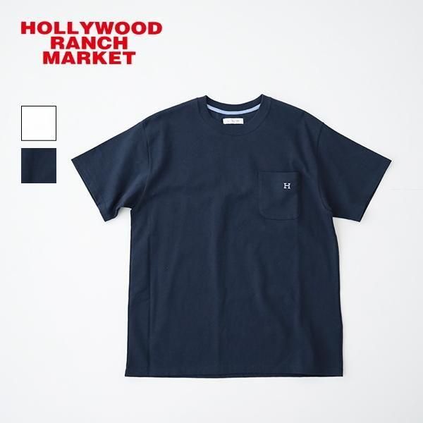 Hエンブロイダリー ポケット<br>ショートスリーブTシャツ <br>(1006665) <br>(レディース/メンズ)