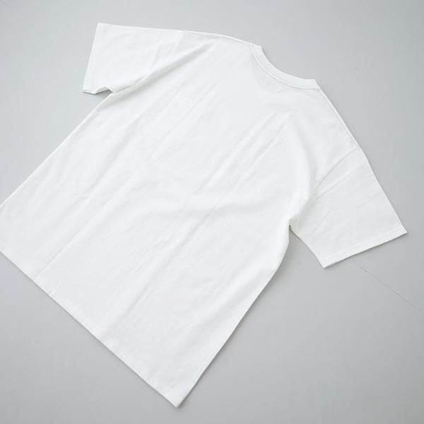 Hエンブロイダリー ポケット<br>ショートスリーブTシャツ <br>(1006665) <br>(レディース/メンズ)