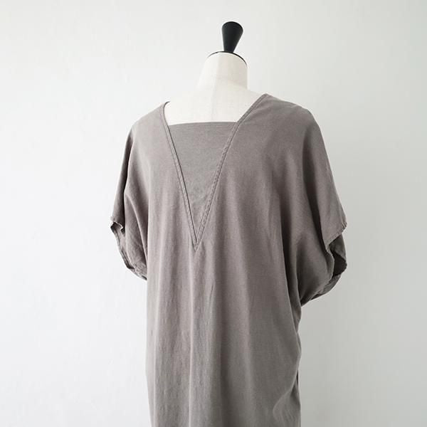 リネンレーヨン ストレッチワンピース <br>(1015782)<br>(レディース)