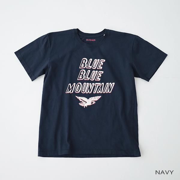 BLUE BLUE MOUTAIN <br>ショートスリーブTシャツ<br> (1015797) <br>(レディース/メンズ)