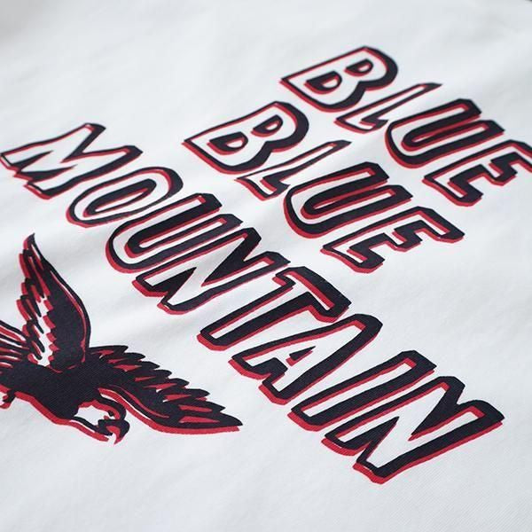 BLUE BLUE MOUTAIN <br>ショートスリーブTシャツ<br> (1015797) <br>(レディース/メンズ)