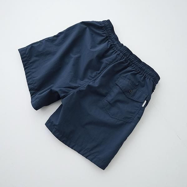 Hエンブロイダリー <br>ライトシェルバルキータフタ<br> レッグスフリーショーツ<br> (1015807)<br> (メンズ)