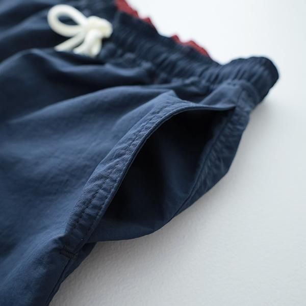 Hエンブロイダリー <br>ライトシェルバルキータフタ<br> レッグスフリーショーツ<br> (1015807)<br> (メンズ)