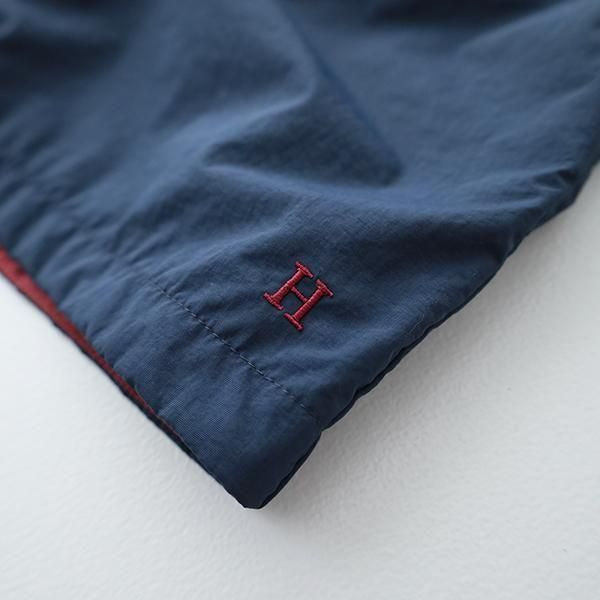 Hエンブロイダリー <br>ライトシェルバルキータフタ<br> レッグスフリーショーツ<br> (1015807)<br> (メンズ)