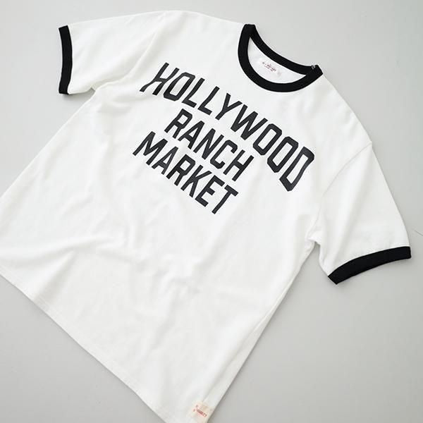 ガーゼウラケ HRM プリント<br>リンガーTシャツ<br> (1015842)<br>(レディース/メンズ)