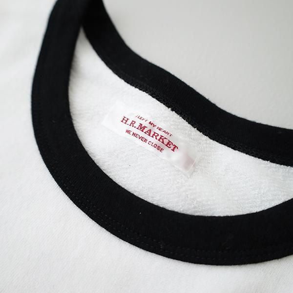 ガーゼウラケ HRM プリント<br>リンガーTシャツ<br> (1015842)<br>(レディース/メンズ)