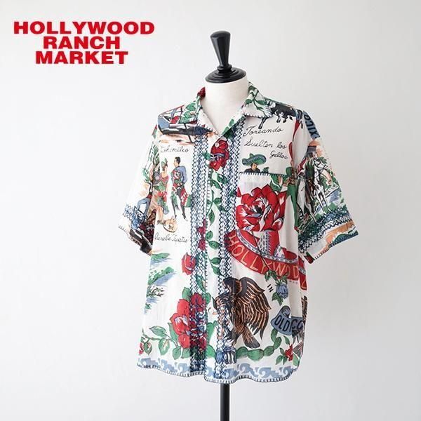 BINDU × HRM /TIJUANA MAP <br>オープンカラーシャツ<br> (1015868) <br>(レディース/メンズ)