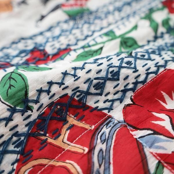 BINDU × HRM /TIJUANA MAP <br>オープンカラーシャツ<br> (1015868) <br>(レディース/メンズ)