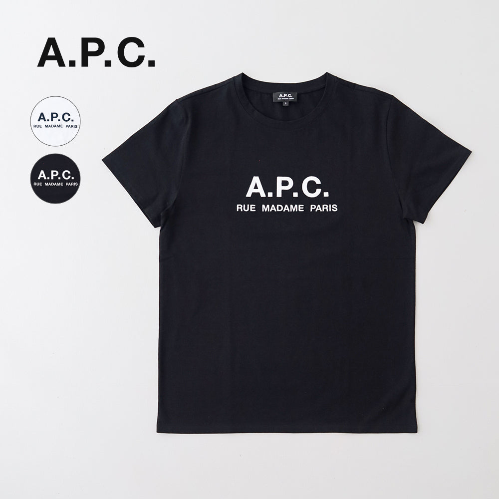 アー・ペー・セー <br>Rue Madame Tシャツ <br>(25082193306) <br>T-SHIRT RUE MADAME H <br>A.P.C.(レディース/メンズ)