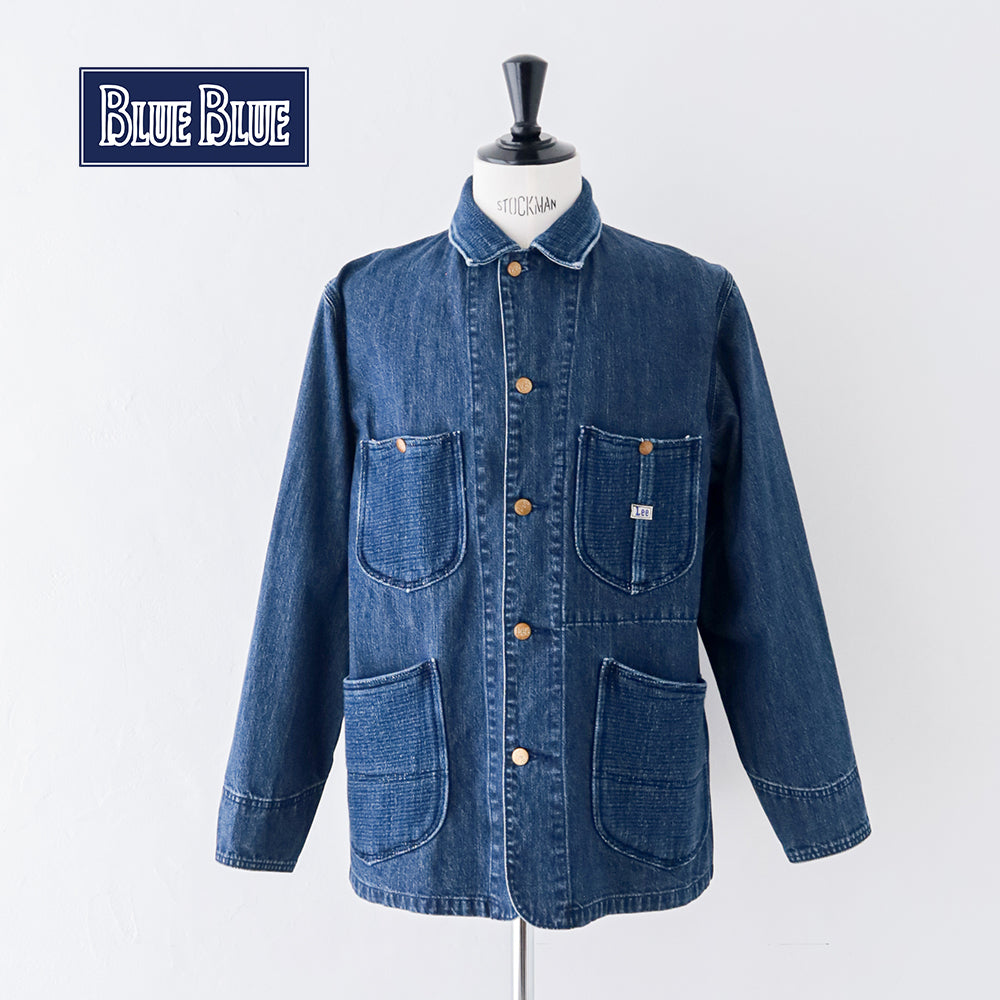ブルーブルー <br>Lee(R) × BLUE BLUE <br>フロージャカード<br> ポケット 91-J ロコジャケット <br>(1019596)   <br>BLUE BLUE(レディース/メンズ) <br>【2026春夏】