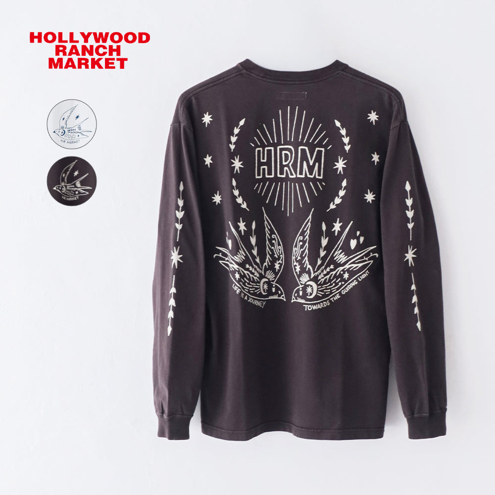 ハリウッドランチマーケット <br>フリーバードHRM <br>ロングスリーブTシャツ <br>(1019327) <br>HOLLYWOOD RANCH MARKET(レディース/メンズ) <br>【2026春夏】