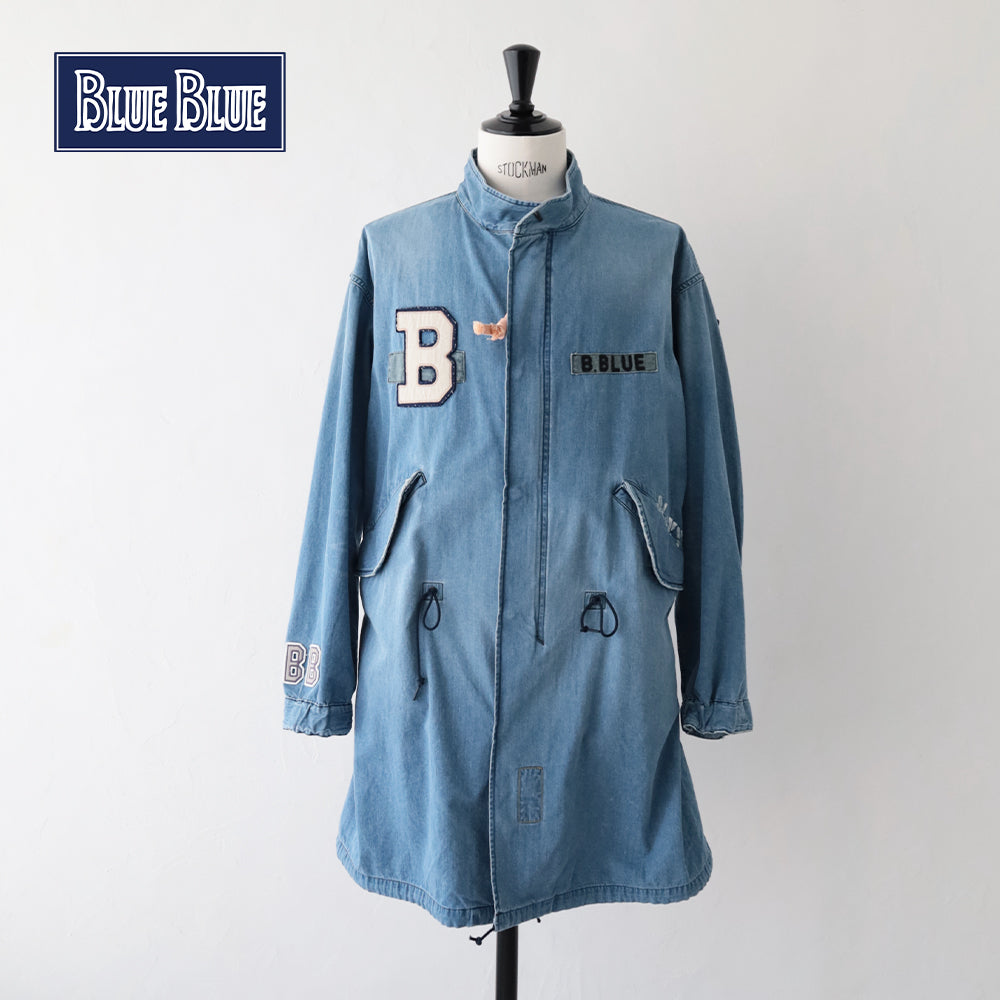 ジャカードデニム <br>アタッチメント <br>フィッシュテールコート<br> (1017721) <br>(メンズ)