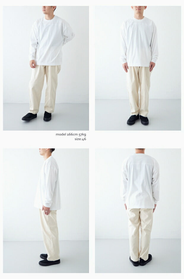 スティルバイハンドコットンダック中太パンツ(PT03233)STILLBYHAND(メンズ)【2023秋冬】*送料無料*【後払い決済不可】*