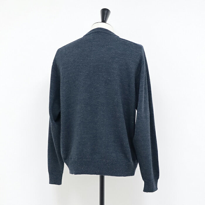 スティルバイハンドウール/リネンシームレスセーター(KN02243)LinenmixseamlesssweaterSTILLBYHAND(メンズ)【2024秋冬】*送料無料*【後払い決済不可】*