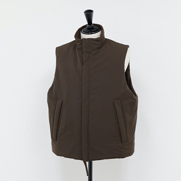 スティルバイハンドスタンドカラーパデットベスト(VE01243)StandcollarpaddedvestSTILLBYHAND(メンズ)【2024秋冬】*送料無料*【後払い決済不可】*