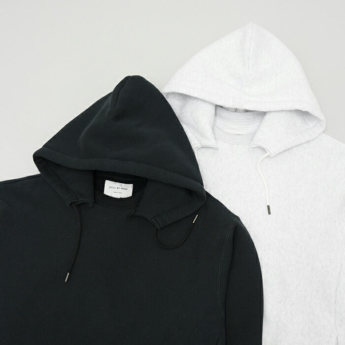 スティルバイハンドプルオーバー後付フーディー(CS05244)STILLBYHAND(メンズ)【2024秋冬】*送料無料*【後払い決済不可】*