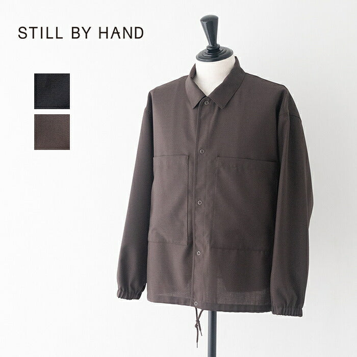 スティルバイハンドDoublepocketshirtjacket(BL01253)STILLBYHAND(メンズ)【2025秋冬】*送料無料*【後払い決済不可】*