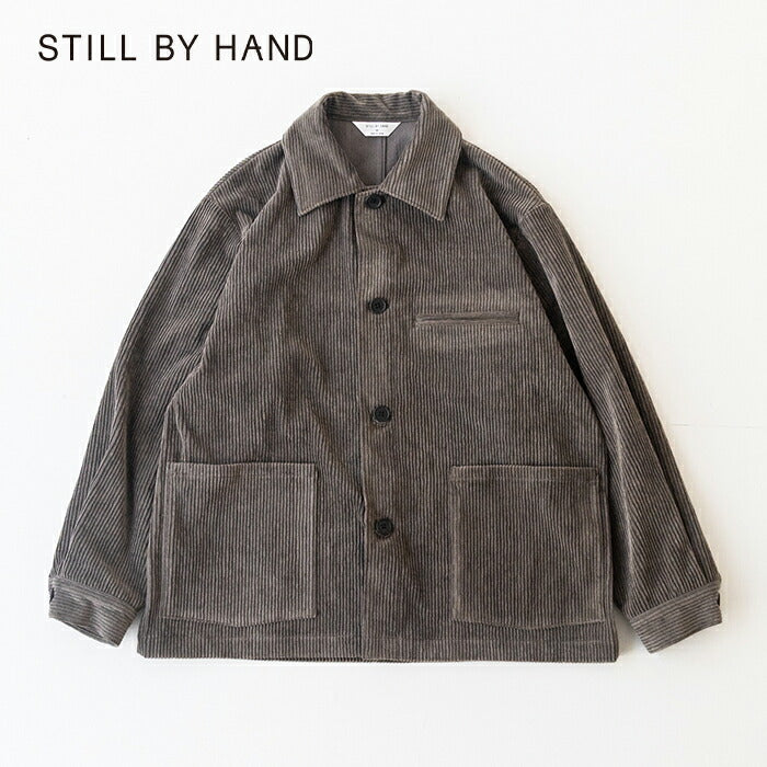 スティルバイハンド×PLUSUSPPLUSUSP別注15thAnniversaryコーデュロイジャケット(USP15TH-B01)STILLBYHAND×PLUSUSP(レディース/メンズ)【2025秋冬】*送料無料*【後払い決済不可】*