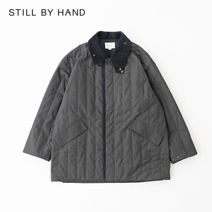 スティルバイハンドQuiltedhalfcoat(CO02253)STILLBYHAND(メンズ)【2025秋冬】*送料無料*【後払い決済不可】*