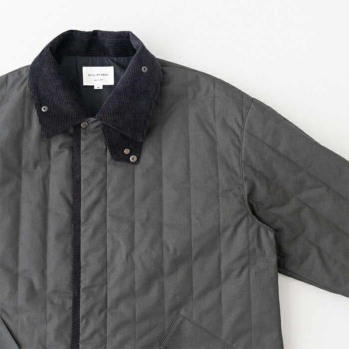 スティルバイハンドQuiltedhalfcoat(CO02253)STILLBYHAND(メンズ)【2025秋冬】*送料無料*【後払い決済不可】*