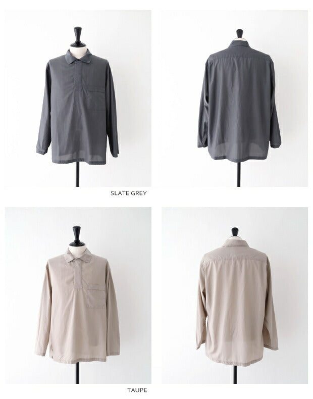 スティルバイハンドスキッパープルオーバー(SH01231)スキッパープルオーバーSTILLBYHAND(メンズ)【2023春夏】*送料無料*【後払い決済不可】*