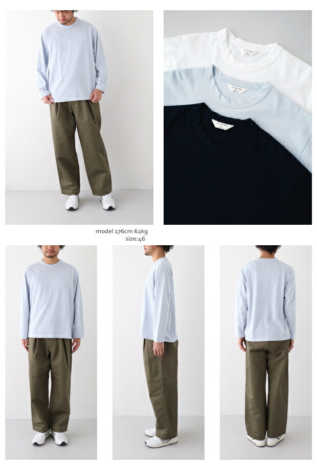 スティルバイハンドロングスリーブカットソー(CS05231)STILLBYHAND(メンズ)【2023春夏】*送料無料*【後払い決済不可】*