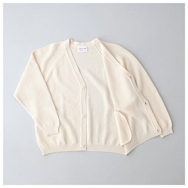 スティルバイハンドクリスピーコットンカーディガン(KN03241)CrispycottoncardiganSTILLBYHAND(メンズ)【2024春夏】*送料無料*【後払い決済不可】*
