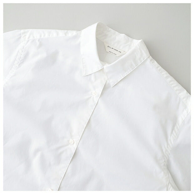 スティルバイハンドブロードレギュラーカラシャツ(SH01241WM)BroadregularcollarshirtSTILLBYHAND(レディース)【2024春夏】*送料無料*【後払い決済不可】*