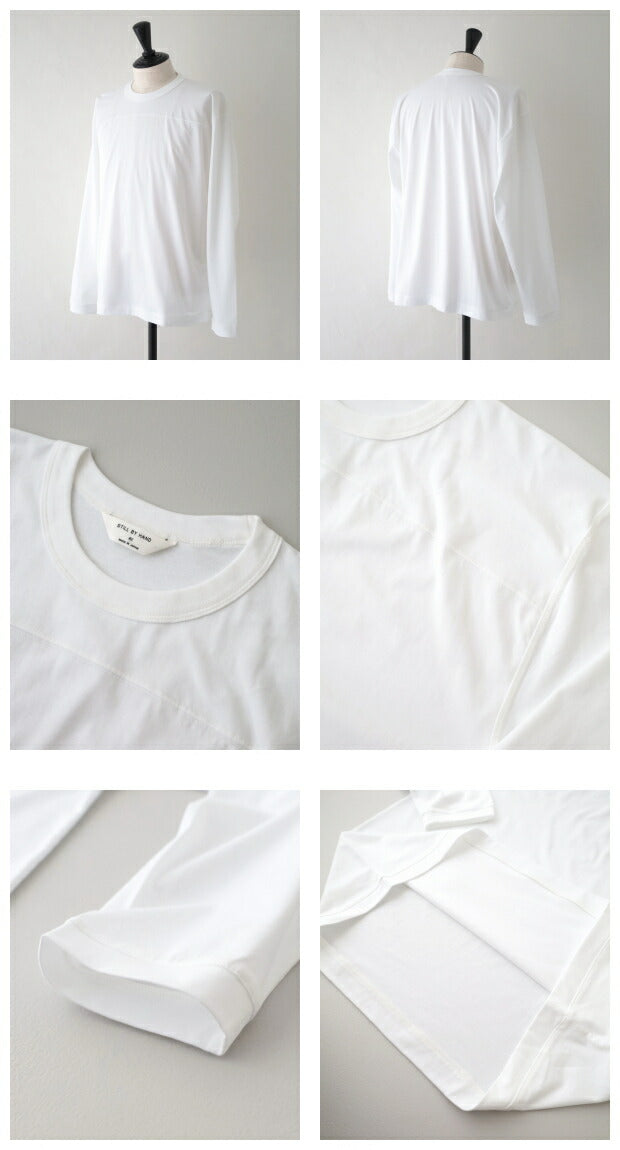 スティルバイハンドソフトタッチロングスリーブカットソー(CS02241)SofttouchlongsleeveSTILLBYHAND(メンズ)【2024春夏】*送料無料*【後払い決済不可】*