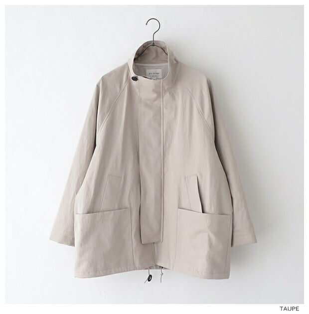 スティルバイハンドスタンドカラーコートハーフコート(CO02241)StandcollarhalfcoatSTILLBYHAND(メンズ)【2024春夏】*送料無料*【後払い決済不可】*