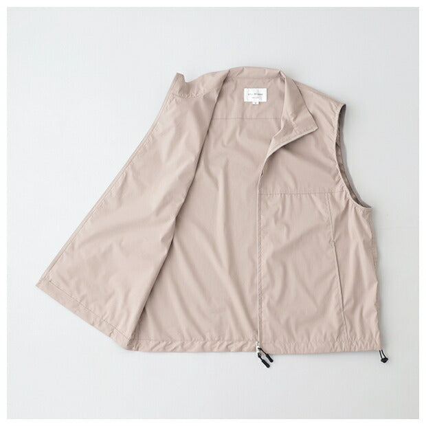 スティルバイハンドスタンドカラーベスト(VE01241)StandcollarvestSTILLBYHAND(メンズ)【2024春夏】*送料無料*【後払い決済不可】*