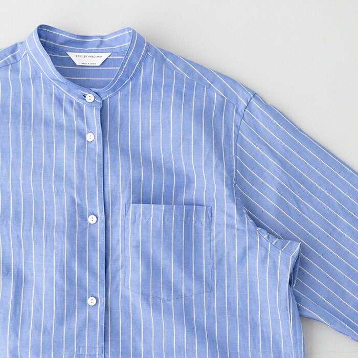 スティルバイハンドブロードレギュラーカラシャツ(SH01241WM)BroadregularcollarshirtSTILLBYHAND(レディース)【2024春夏】*送料無料*【後払い決済不可】*