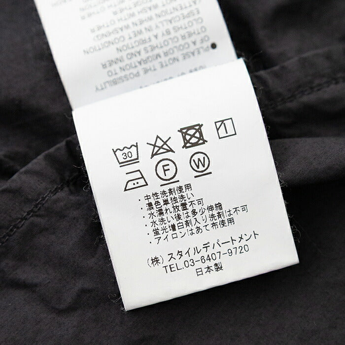 スティルバイハンドタイプライターブルゾン(BL01252)TypewriterBlousonSTILLBYHAND(メンズ)【2025春夏】*送料無料*【後払い決済不可】*