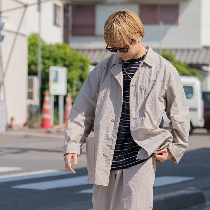 スティルバイハンドフーデッドナイロンブルゾン(BL05241)HoodednylonblousonSTILLBYHAND(メンズ)【2024春夏】*送料無料*【後払い決済不可】*