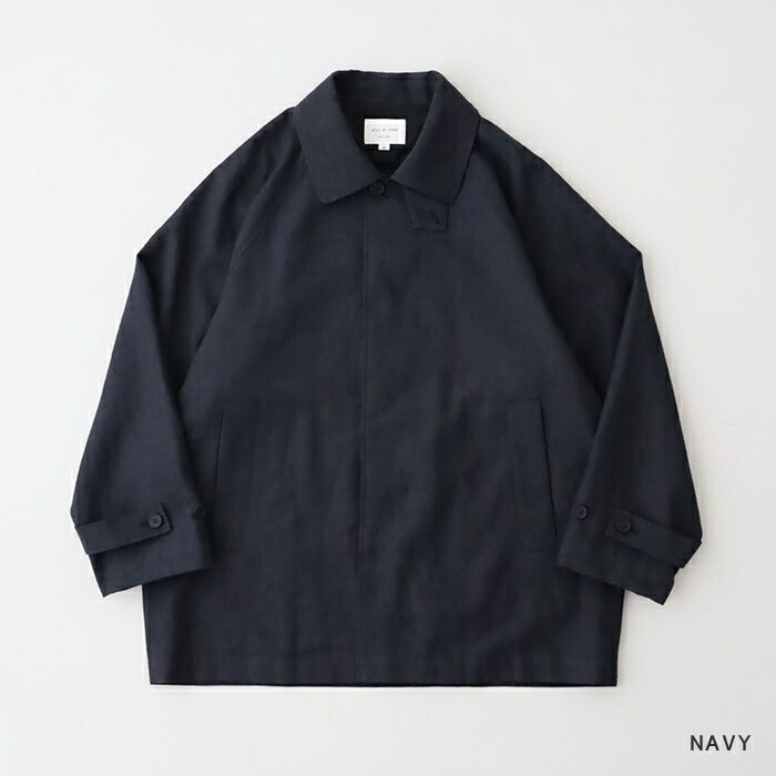 スティルバイハンドリネン/コットンハーフコート(CO01251)Linen/cottonhalfcoatSTILLBYHAND(メンズ)【2025春夏】*送料無料*【後払い決済不可】*