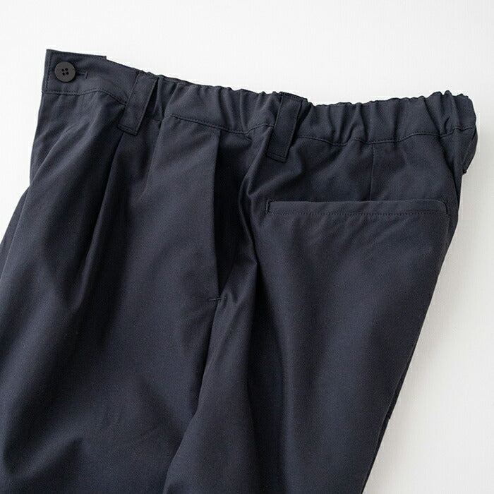 スティルバイハンドナイロン1タックテーパードパンツ(PT06244)STILLBYHAND(メンズ)【2025春夏】*送料無料*【後払い決済不可】*