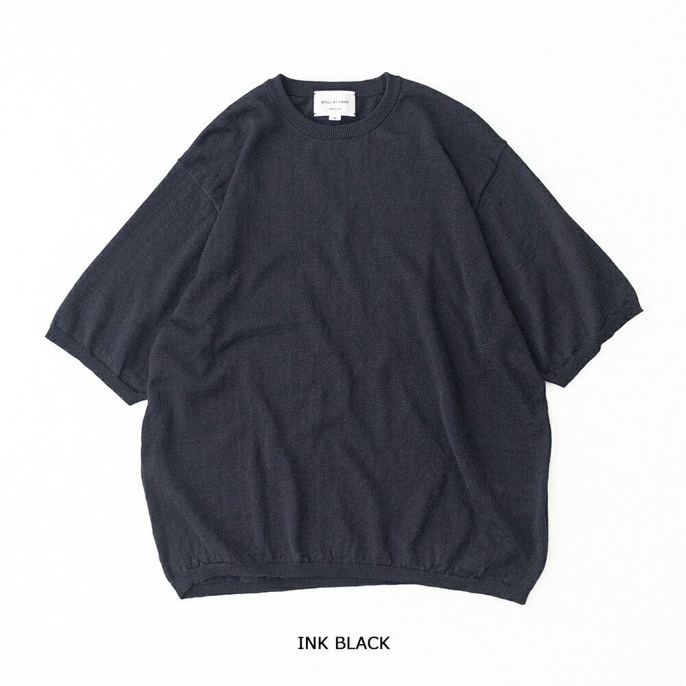 スティルバイハンドセットインスリーブニットT(KN03262)STILLBYHAND(メンズ)【2026春夏】*送料無料*【後払い決済不可】*