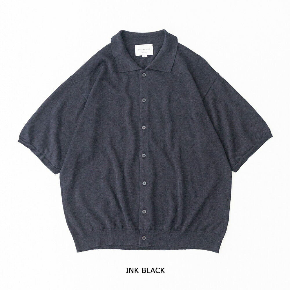 スティルバイハンドハーフスリーブニットカーデ(KN04262)STILLBYHAND(メンズ)【2026春夏】*送料無料*【後払い決済不可】*