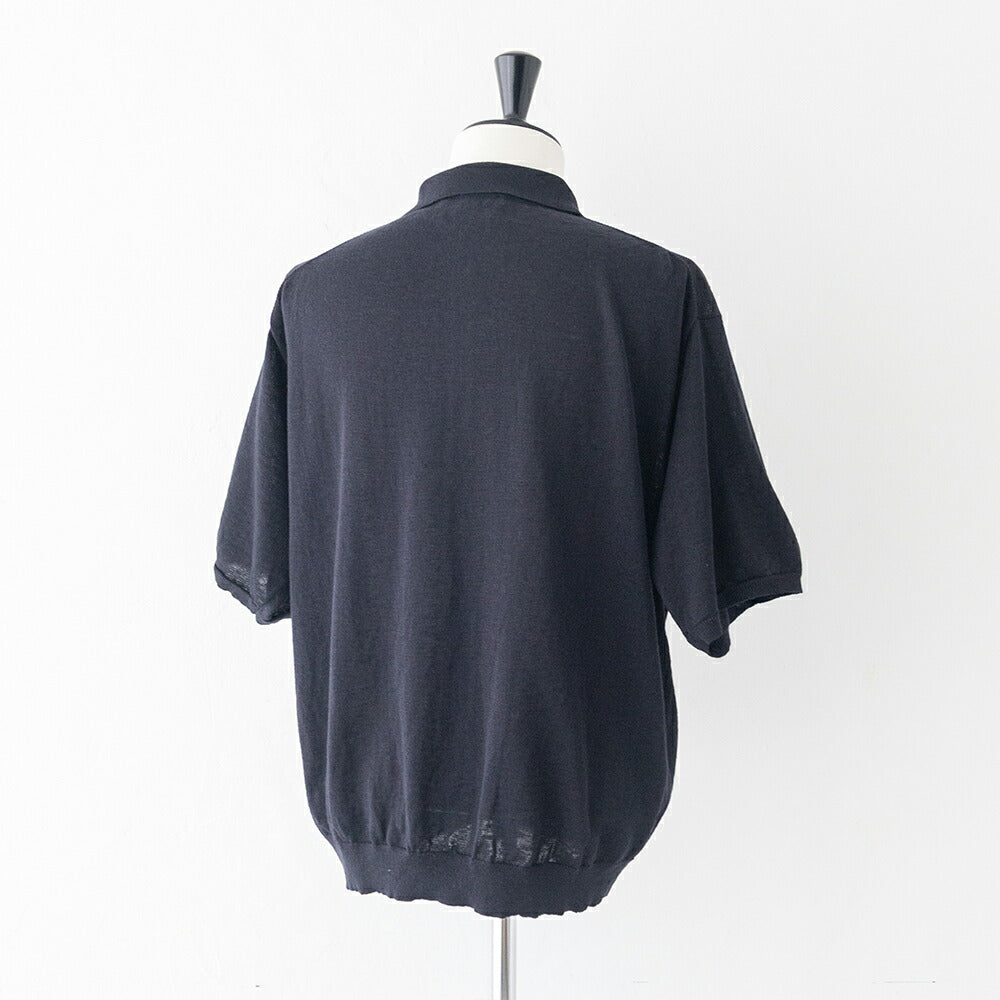 スティルバイハンドハーフスリーブニットカーデ(KN04262)STILLBYHAND(メンズ)【2026春夏】*送料無料*【後払い決済不可】*