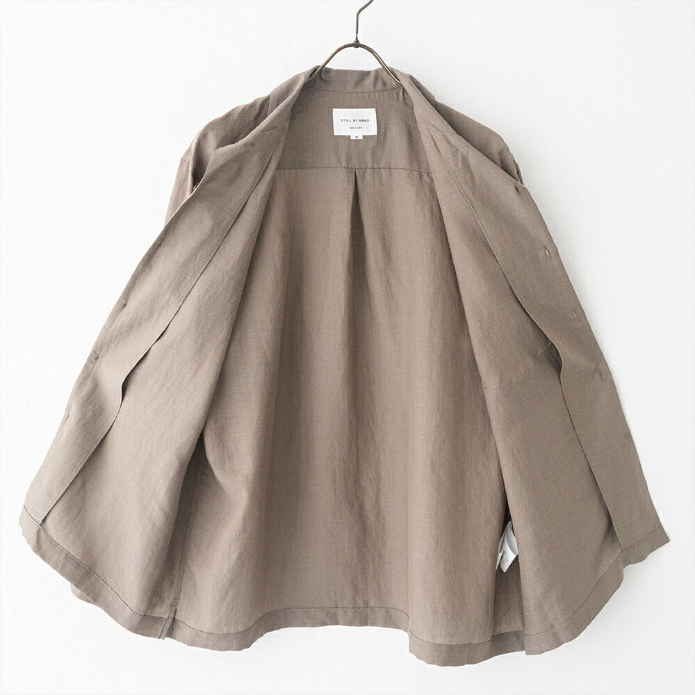 スティルバイハンドオープンカラーシャツ(SH05262)STILLBYHAND(メンズ)【2026春夏】*送料無料*【後払い決済不可】*
