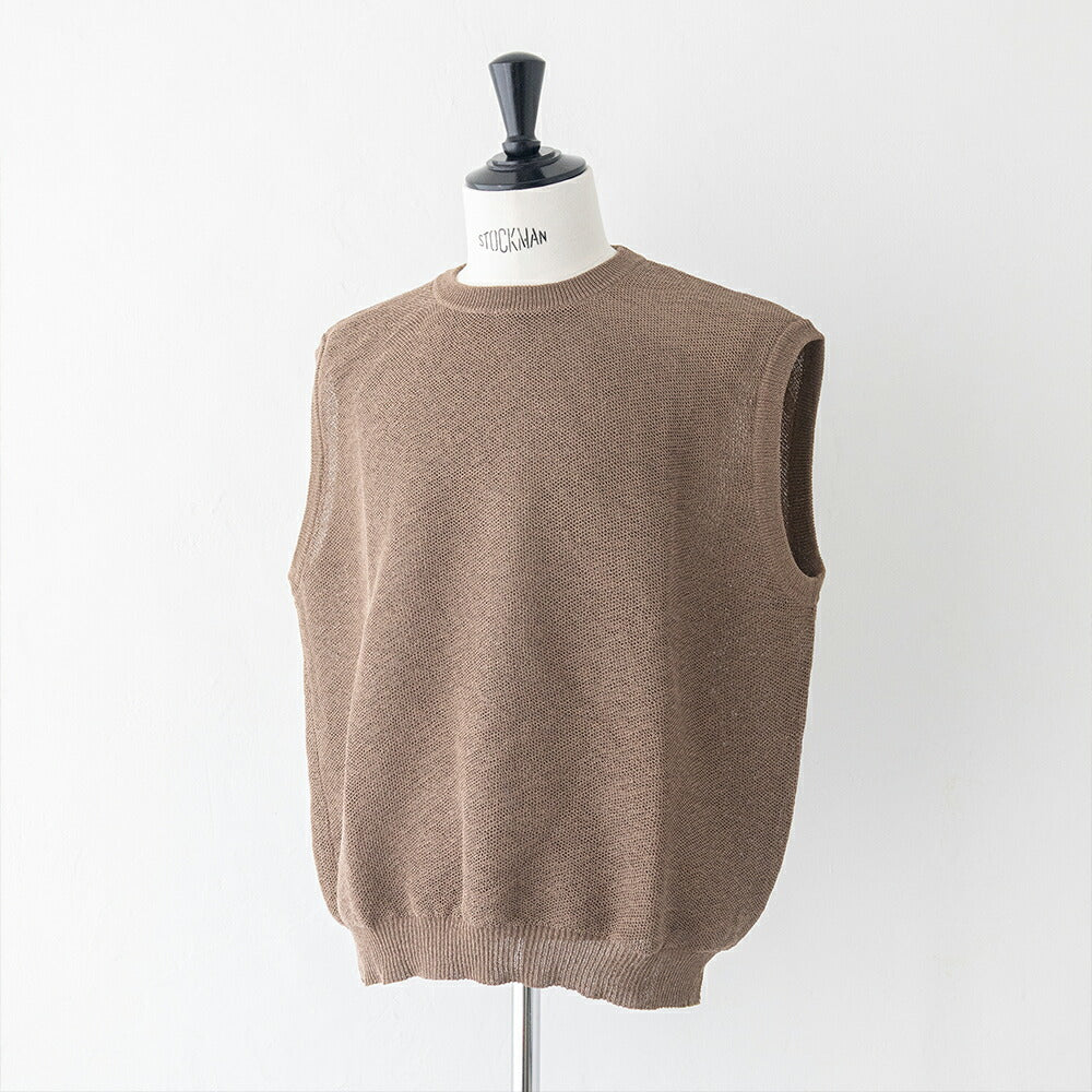 スティルバイハンド12Gニットベスト(KN01262)STILLBYHAND(メンズ)【2026春夏】*送料無料*【後払い決済不可】*