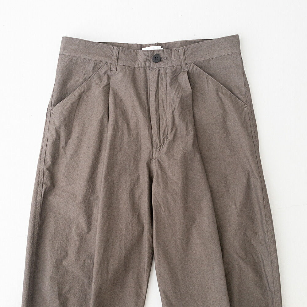 スティルバイハンドタイプライターワイドパンツ(PT09262)STILLBYHAND(メンズ)【2026春夏】*送料無料*【後払い決済不可】*